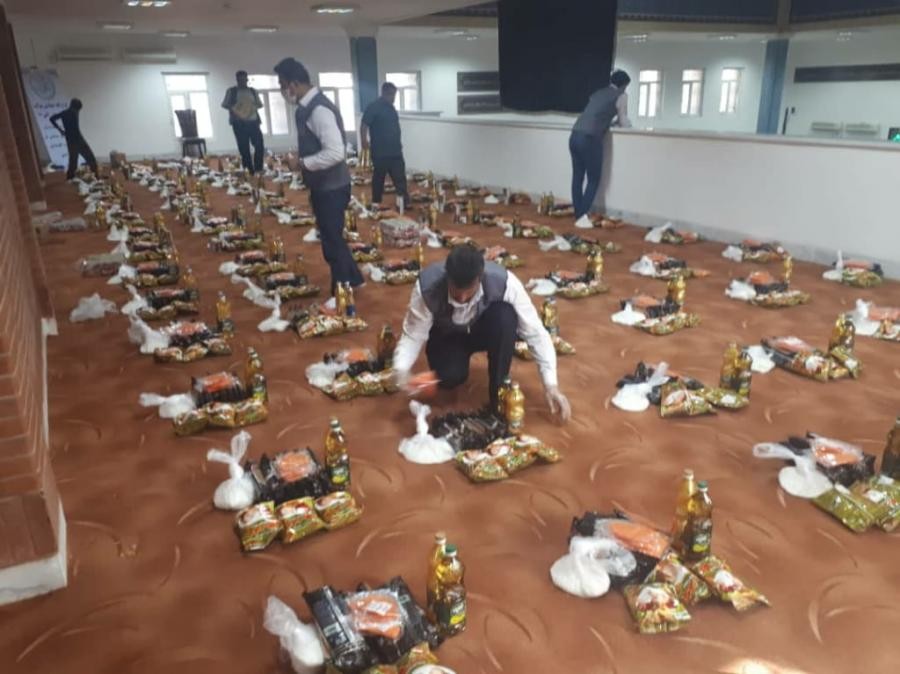 تهیه ۲۰۰۰ بسته کمک معیشتی توسط شورای راهبردی شرکت های پتروشیمی و توزیع بین خانواده های نیازمند توسط پایگاه مقاومت بسیج صنایع پتروشیمی