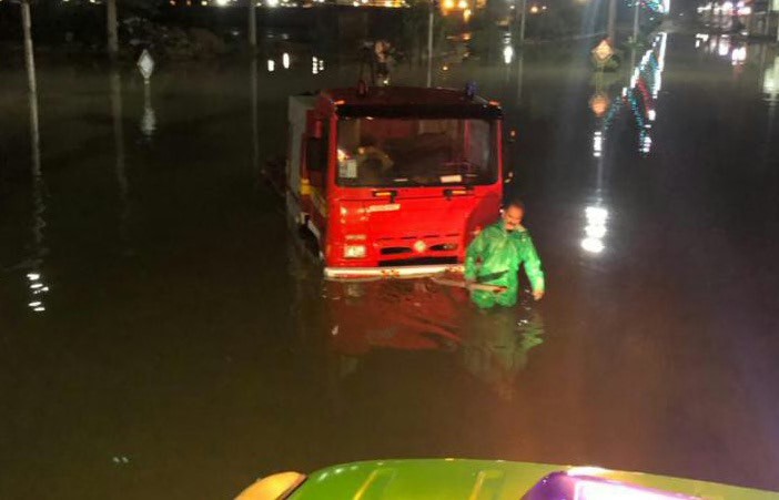 ابگرفتگی اخیر شهرستان بندر ماهشهر ( شهر بندرامام وچمران ) در آذر ماه 99