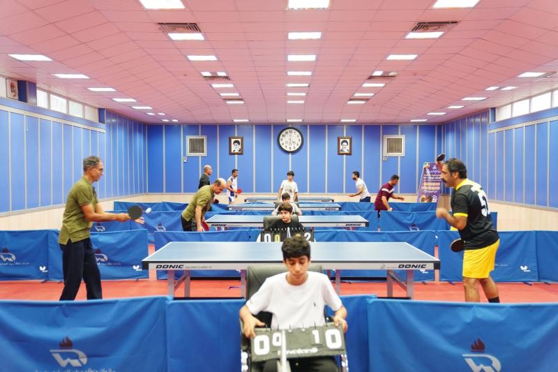 مسابقات تنیس روی میز سومین جشنواره فرهنگی ورزشی HSE