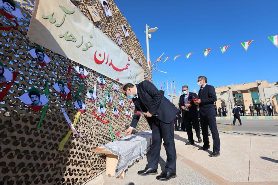 مراسم جشن چهل و دومین سال پیروزی جمهوری اسلامی در سازمان منطقه ویژه اقتصادی پتروشیمی