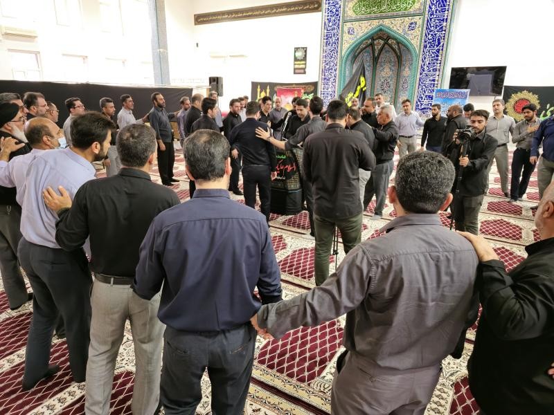 برگزاری مراسم عزاداری آئینی ماه محرم در مسجد الغدیر