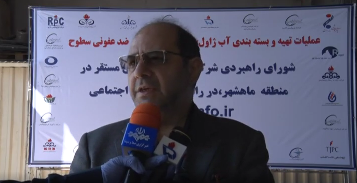 گزارش تلویزیونی در رابطه با لجستیک وکانون مبارزه با ویروس کرونا