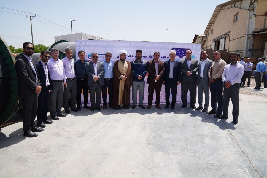 تحویل 34 کیلومتر کابل خودنگهدار توسط شرکت فجر انرژی خلیج فارس به شهرستان بندرماهشهر و بندرامام خمینی(ره)